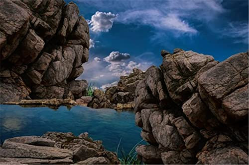 YINGXIN88 1000 Teile Mini-Puzzle Lernpuzzle Familienspiel Geschenk für Erwachsene und Kinder – Berge und Blauer Himmel – Holzpuzzle 1000 Teile Minis – 38 x 26 cm