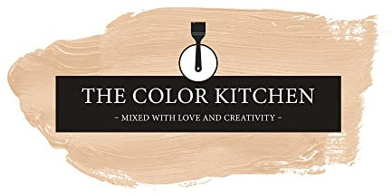 THE COLOR KITCHEN helle Wandfarbe - Malerfarbe für Wohnzimmer und Schlafzimmer - matte Innenfarbe in Beige - 2,5l Deckfarbe in TCK5008