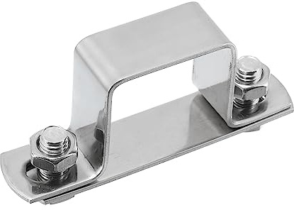 QUARKZMAN Rohrschellen, 35 * 35 mm U Geformt Verbinder KlammerKraftstoffleitung Schlauchschellen, Wasserleitung Luftschlauch Schlauchschelle Fastener