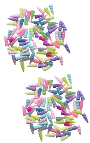 KONTONTY 20 Stk Einhorn- -Requisite Einhorn selber machen Cosplay- Basteln Sie Einhörner Ein--Partygeschenk DIY- Reize ein kopfschmuck Cosplay-Versorgung