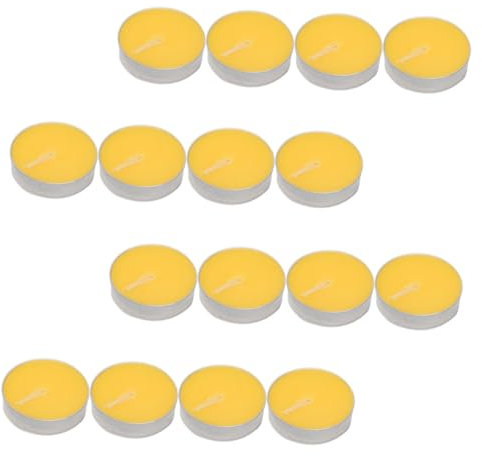 FUNOMOCYA 16piezas Velas De Sin Aroma Velas Inodoras Para Decoración De Hogar Oficina Para Bodas y Celebraciones