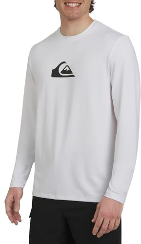 Quiksilver Herren Swimwear Regular Fit UPF 50 Long Sleeve Sun Tee Rash-Guard-Shirt (1er Pack)