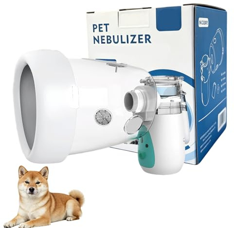 FURGUARD Hundevernebler, Hundevernebler und Inhalationsmaske, geräuscharm, geeignet für mittelgroße Hunde, Grün (M)