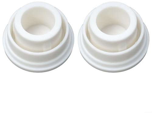 Lot de 2 tampons d'échelle en caoutchouc pratiques pour piscines