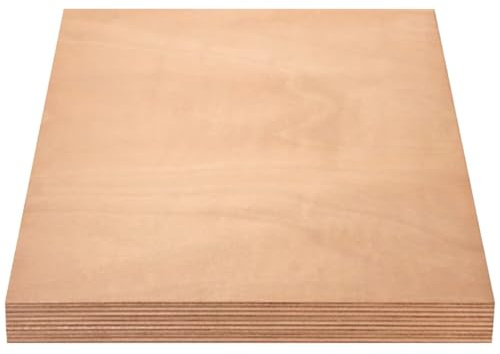 Compensato multistrato marino di Okoumè 1a scelta, spessore 30 mm, lunghezza 1500 mm (30x800x1500 mm)