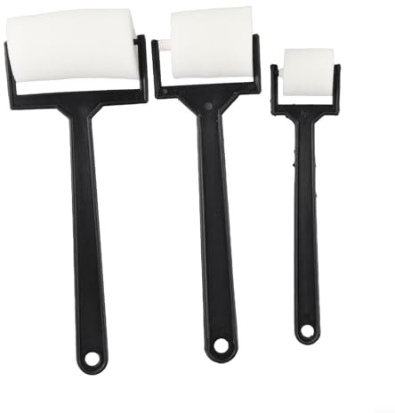 36 Stück Bastelwerkzeug Schwammpinsel für Kinder, Schaumstoff-Malrollen für Schule und Heimkunstprojekte (3 Stück)