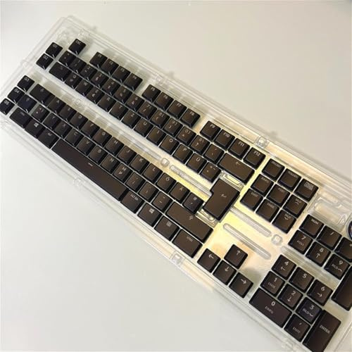 110 Stück Lichtdurchlässige Keycaps für G915, Mechanische Tastenkappen Set mit Deutsch Layout (QWERTZ) – Kompatibel mit Logitech G915/G915 TKL, Nur Kunststoff, Keine Elektronik