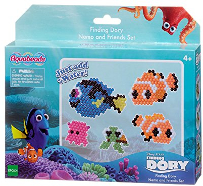 Aquabeads Nemo and Dory Friends Perlen-Bastelset, englische Version