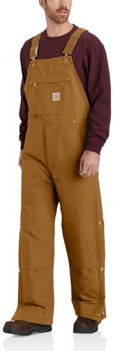 Carhartt Herren Loose Fit Firm Duck Insulated Bib Overall