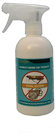 TZYGO Total Action Milben und Motten 1 Sprühdose 500ml