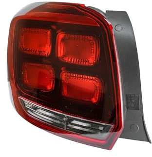 SEVOLY Auto-Rücklicht für Renault Sandero 2017, Rückleuchten Heckleuchten Rückfahrscheinwerfer Rücklichter Bremslicht Rückfahrlicht Ersatzzubehör,Left