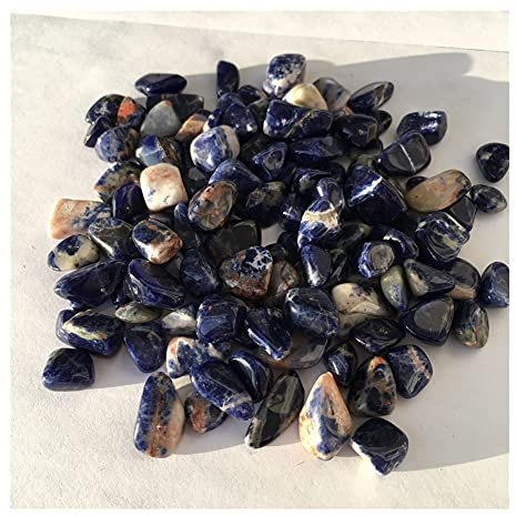 IDGTTLDF décoration de la Chambre Cadeau Naturel Bleu-Veines Pierre Gravier Bleu Cristal Pierre Gravier Aquarium Jardin Jardin Pierre Décoration for Pierres Précieuses et Cristal PEIQIYIN(Size:2000g)