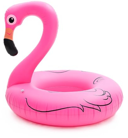 Stylex Party Piscina gonfiabile estiva galleggiante in PVC per vacanze estive piscina acqua fenicottero Lay-Lo ananas e fetta di anguria (fenicottero)