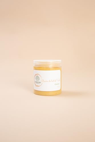 Surnaturel Cosmetics Beurre de Lait de Vache, Soin Capillaire Nourrissant, 100% Pur Beurre de Lait, 250g