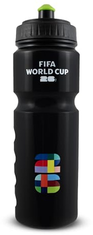Hy-Pro 750 ml plastvattenflaska – svart