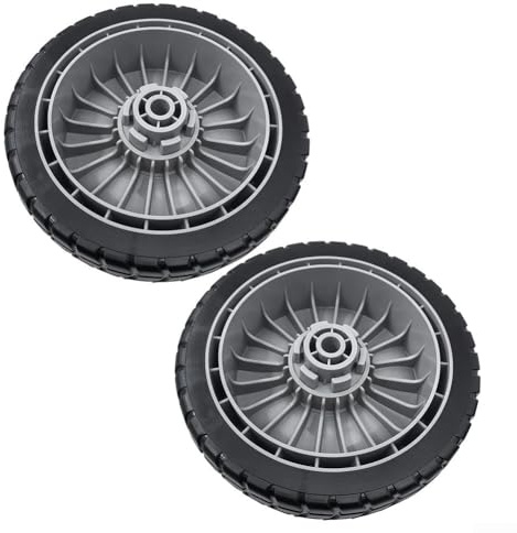 Set di Ruote per Tosaerba compatibili Honda HRR216 HRS216 HRT216 con Kit di Trasmissione e Chiavi di Trasmissione per Modello 42661 VE2 800 42672 VE2 800 (2 Ruote Anteriori)