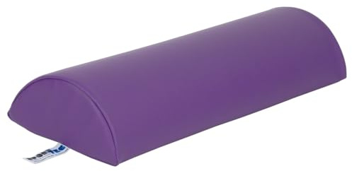 Sport-Tec Halbrolle Lagerungsrolle Lagerungskissen mit Kunstlederbezug 50x18x9 cm
