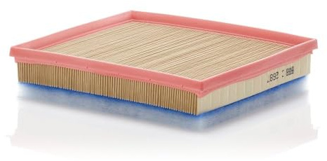 MANN-FILTER, C 2687 Filtro aria | Per Autovetture, Aria pulita, Filtro resistente, Design con adattamento perfetto, Qualità originale OE