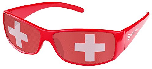 Piersando Sonnenbrille Brille Fahne Fussball EM & WM Länderflagge Augen Fanartikel Land Flagge