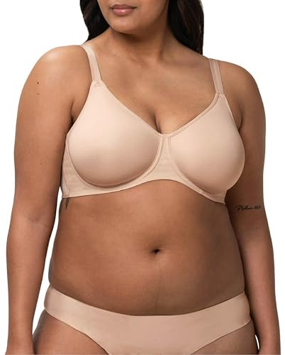 Triumph Womens Urban W X Minimizer Bra, Nude Beige, 34F UK