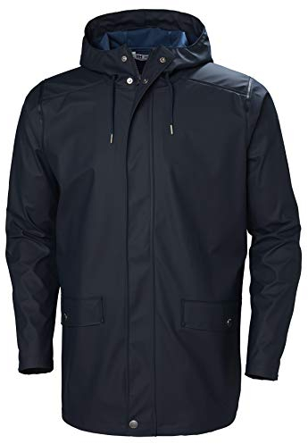 Helly Hansen Hommes Imperméable mousse, Bleu Marine, S