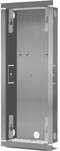 DoorBird D2101KV/D2102FV Fingerprint 50/D2102FV EKEY/D2101FV EKEY sLine/D2102FV EKEY sLine Unterputz Montagerückgehäuse, Edelstahl V2A | Gehäuse für Video-Türsprechanlage