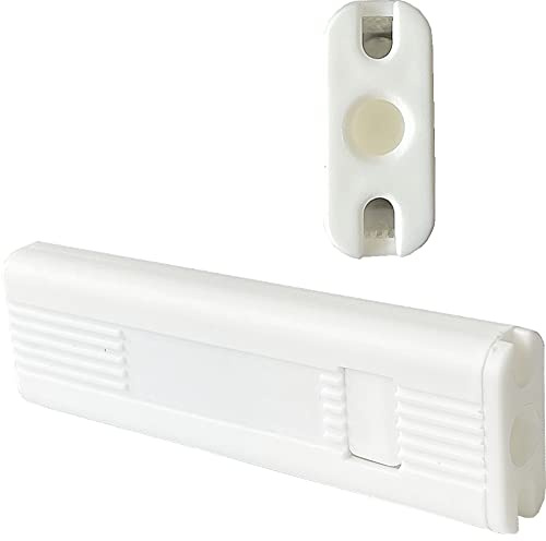 Schnurgewicht Ersatz für Vertikaljalousien, Rollos, Fensterladen, Weiß, Kunststoff, Sicherheitsgriff, Spannvorrichtung, Jalousien, Zubehör, 1 Stück