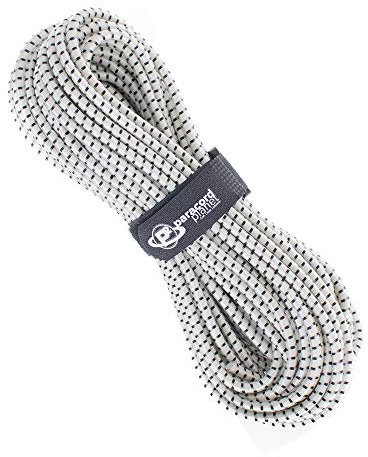PARACORD PLANET Cuerda elástica de nailon para kayaks, correa de remolque y más, cuerda elástica, grado marino