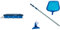 Intex 28039 Copripiscina Rettangolare, Blu, 460 x 230 cm & Intex Kit manutenzione piscina accessori piscina set pulizia piscina 2 pezzi