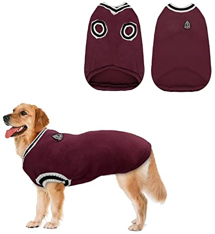 Maglione per Cane Cappotto Invernali per Cani Vestiti per Cani Caldo Sudore Camicia Pigiama Lavorato a Maglia Giacca Gilet per Cucciolo Animali Domestici Gatto Cani di Piccola Media Grande Taglia