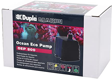 Dupla MARIN Ocean Eco Pump OEP 800 I Förderpumpe für Meer- und Süßwasseraquarien bis 800 Liter I Durchlaufgeschwindigkeit manuell einstellbar