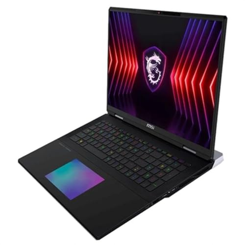 MSI Titan 18 HX A14VIG-080ES - Ordenador portátil 18 (Intel Core i9 14900HX, RAM 32GB x 2, RTX 4090, 2TB SSD, Windows 11 Home) Core Black - Teclado QWERTY español
