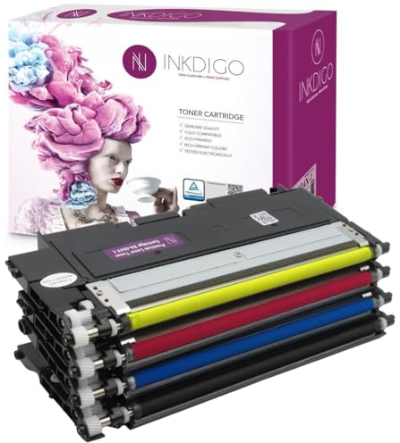 CLT-K404S 4er-Pack XL - Premium TÜV Toner Kompatibel für Samsung Xpress C430 C432 C433 C480 C482 C483 SL-C 430 SL-C 483 1x Schwarz | 1x Cyan | 1x Magenta | 1x Gelb