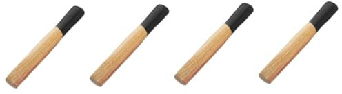 iplusmile 4 Stück Hammer mit Holzgriff Beilstiel aus Hickoryholz Kugelhammergriffe handhaben Ersatzgriff für Hammer Hammergriff aus Holz Holzhammergriff Holzhammerteil Zubehör für Holzhammer