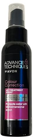 Avon Colour Correction Treatment Spray Advance Techniques 100ml - Heat Protection Spray for Hair, Hair Dye, Leave In Conditioner with Antioxidant UV Techniques