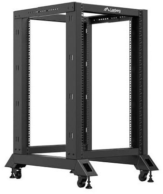 Lanberg Open Rack 19 18U 600X800 Black