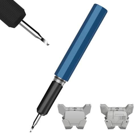 Uxsjakjsd For Modeling Hobby,Resin Engraved, Model Scriber, Line Scriber, Steel Blades 0.15mm,Panel Line, for Model Scribing Tool