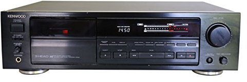 Kenwood KX-7030 3 Head Kassettendeck in schwarz