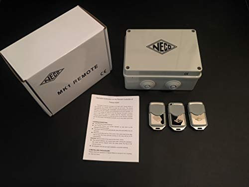 Neco (MK1) Remote Control System for Roller Shutters/Garage Doors + 3 Remotes