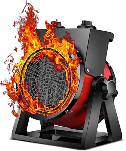 SXZHSM Outdoor Patio Stufa Portatile PTC Ceramica Serra Termoventilatore Electric Fan Heater All'aperto Stufetta Riscaldatori per La Casa A Bassa Energia per Camera Camping Garden Garage