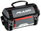 Plano Weekend Series 3500 Softsider Angeltasche, grauer Stoff, inklusive 2 3500 Aufbewahrungsboxen, weiche Angeltasche für Köder und Köder, wasserabweisend