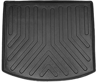 Trimak Passgenau 3D Kofferraumwanne Kompatibel mit Mazda CX-5 1 Gen 2012-2017 Kofferraummatte Schutzmatte Auto Zubehör Antirutschmatte Kantenschutz TPE Gummi Dauerhaft Schwarz
