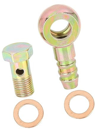A ABSOPRO 10mm Durchm. Banjo Schlauch Barb Schrauben Banjo Bolzen Unterlegscheibe