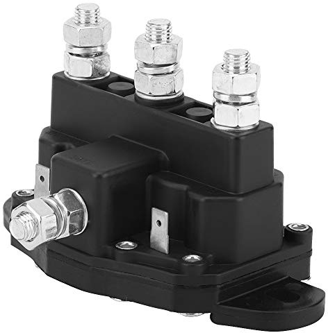 Relé de Polaridad Inversa de 12 V, Contactor de Cabrestante de Solenoides de Arranque Automotriz, Contactor de relé de Interruptor de Solenoide de Marcha Atrás de Motor de