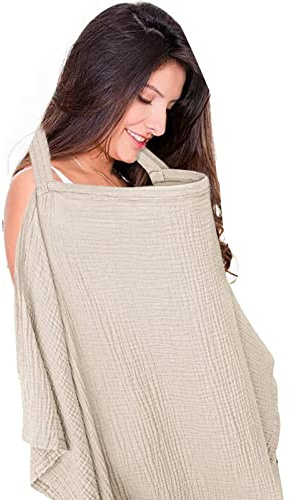Funda de lactancia | Poncho de lactancia para intimidad | Cobertura de 360 grados, transpirable, cómoda, manta de lactancia para madres que amamantan al aire libre