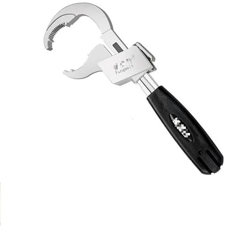 Chiave for rubinetto vasca da bagno, chiave inglese regolabile con manico corto, chiave inglese regolabile a bocca larga, chiave inglese regolabile, set di chiavi inglesi regolabili, strumenti di ripa