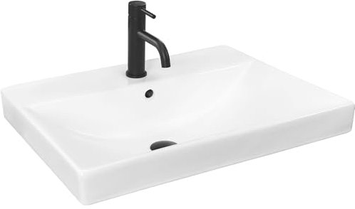Rea U3326, Lavabo empotrado MANDY, White