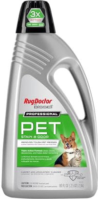 Rug Doctor Bissell - Detergente professionale a tripla azione per tappeti e macchie di animali domestici, 2,268 g
