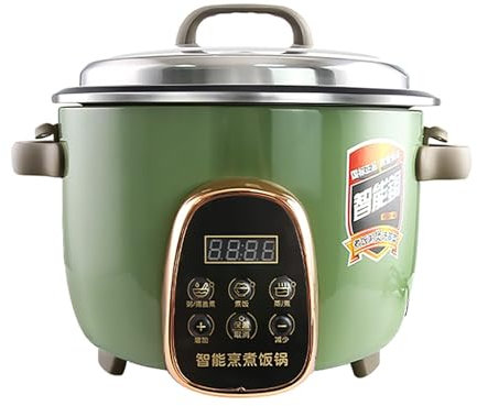 cuociriso, cuociriso (8-25L) Cuociriso per ristoranti, Mensa, Padella, Mantiene automaticamente in Caldo, per 15-65 Persone (18L)