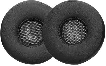 kwmobile Ear Pads Compatible with JBL Live 670NC Earpads - 2x Replacement for Headphones - Black